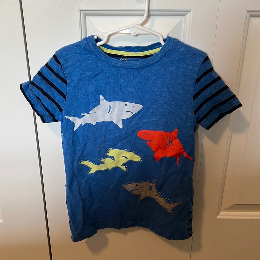 Mini Boden Shark Shirt